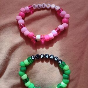 Elphaba And Glinda Matching Wicked Bracelets